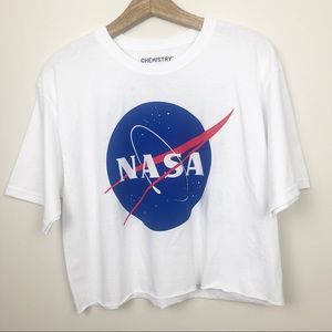 NASA graphic Crop Top 🚀
